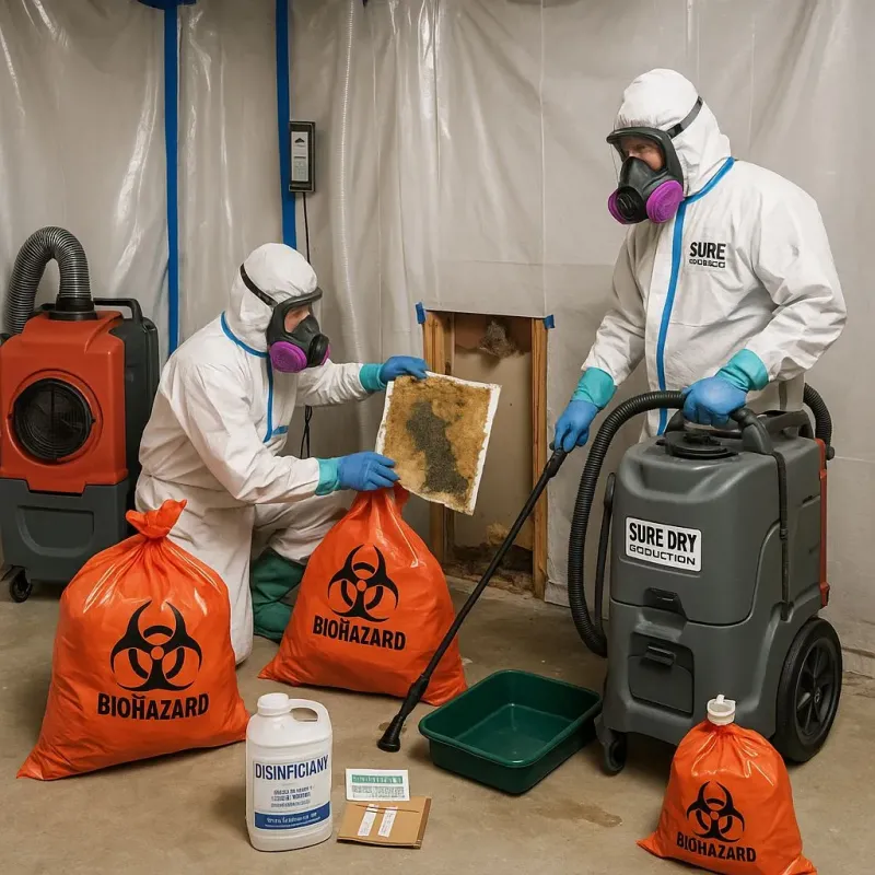 Contaminated Water Handling Protocols process in Bellview, FL