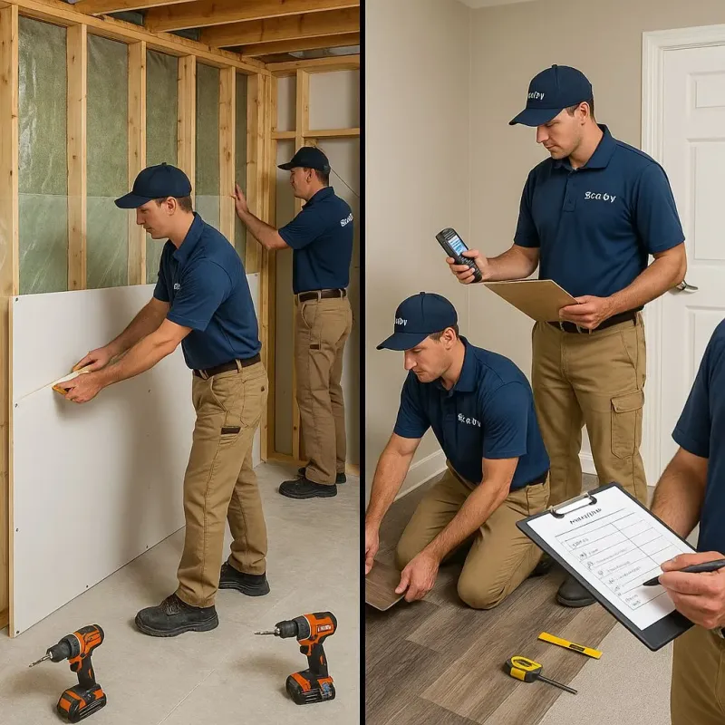 Repairs and Reconstruction process in Bellview, FL