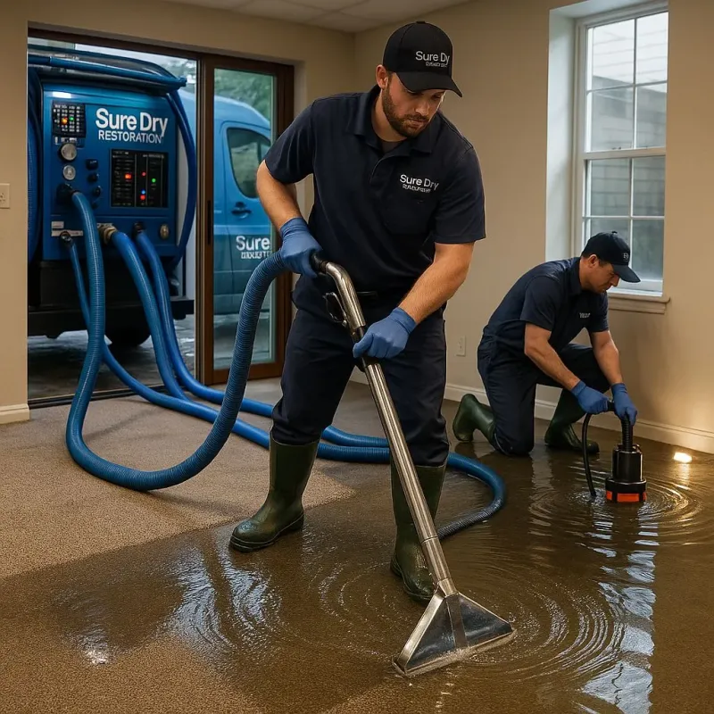 Water Extraction and Removal process in Bellview, FL